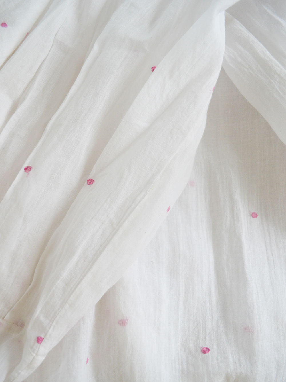 Pink Seed Ruffled Tunic
