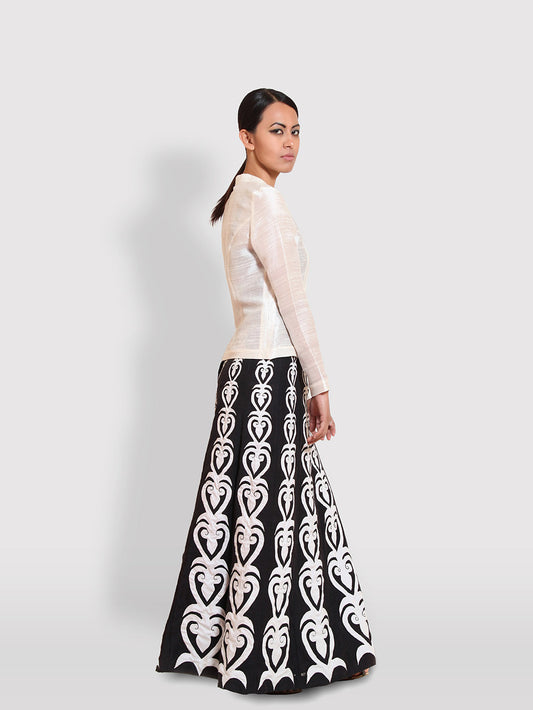 Collar Sheer Shirt for Women