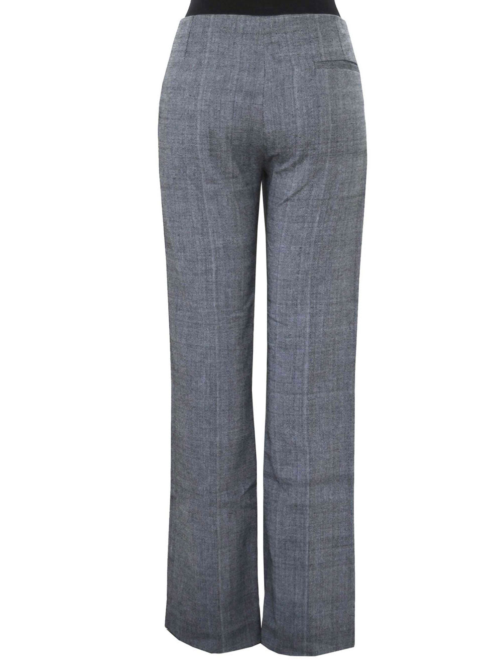 Back view of the Relax Fit Handwoven Trouser made from 100% cotton designed by Khumanthem Atelier