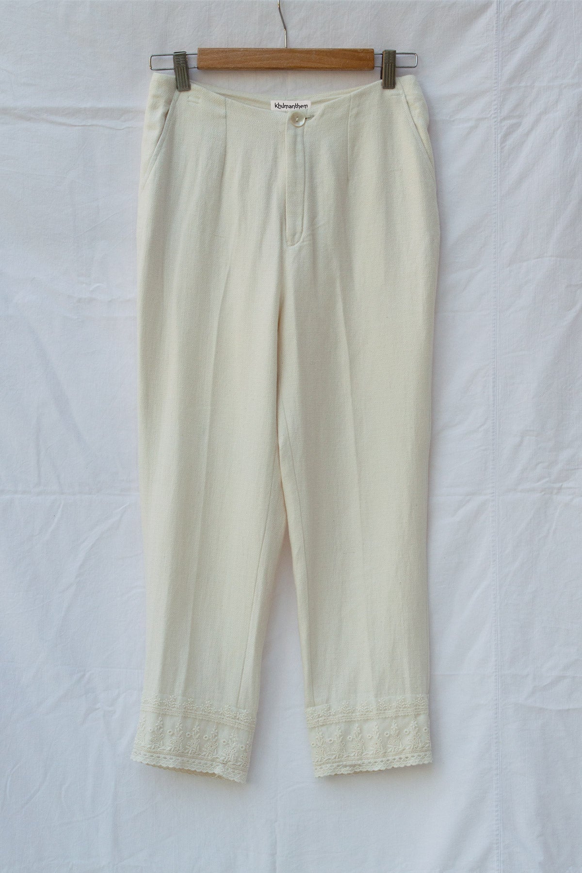 Lace & Cream pants