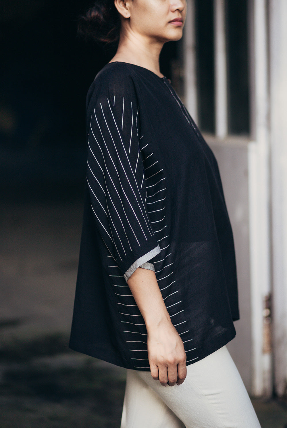Chalkboard Kimono Top