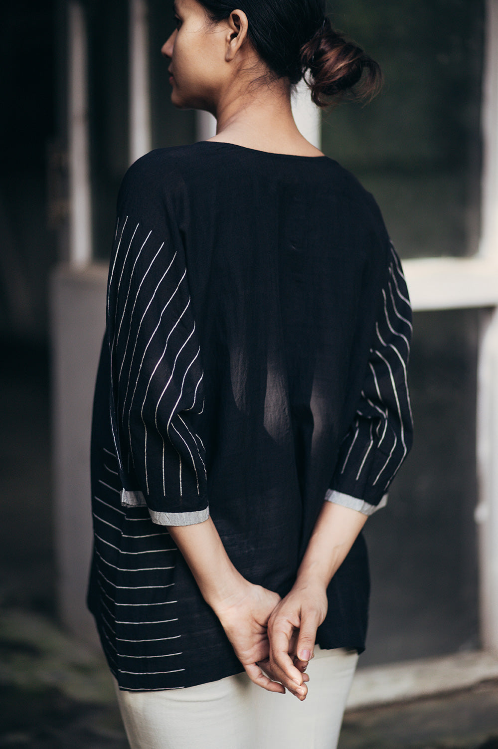 Chalkboard Kimono Top