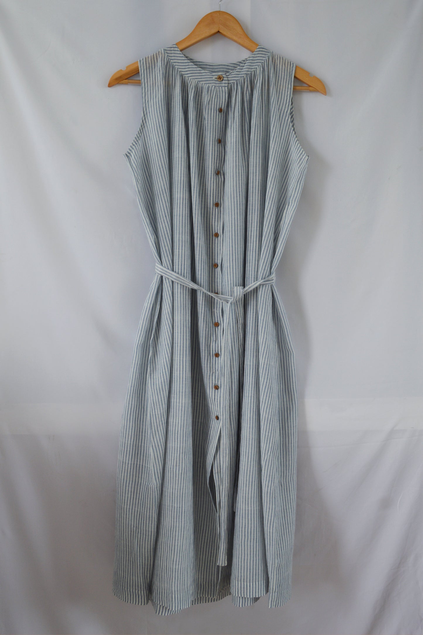 Pinstripe Drift Tunic