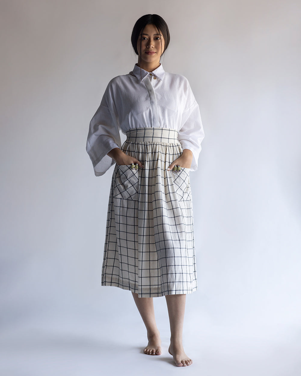 Dirndl with patch pockets