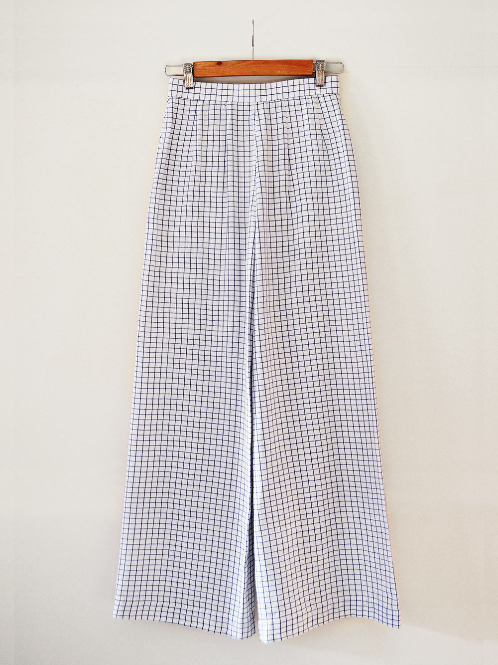 Women and Girls Checks Print Palazzo Pants Loose Fit Flared Palazzos for  Casual Wear