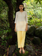 Load image into Gallery viewer, Handwoven Side Gusset Cotton Blouse, designed by Khumanthem Atelier