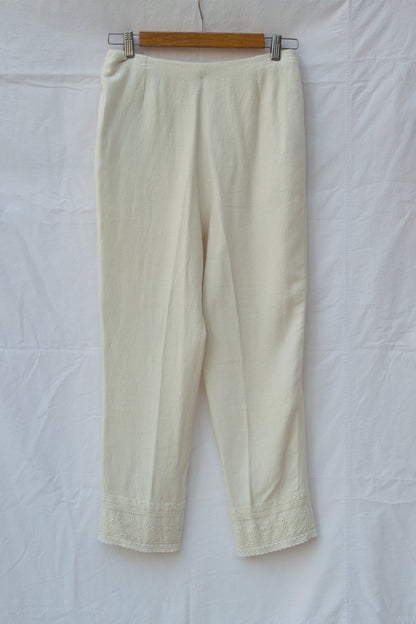 Lace & Cream pants