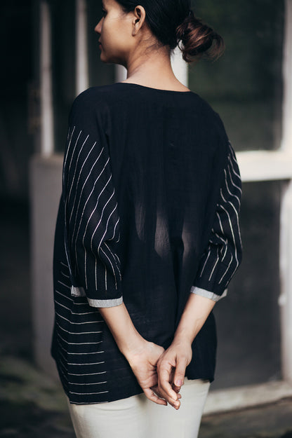 Chalkboard Kimono Top