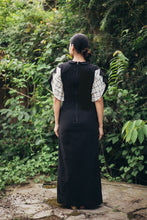 Load image into Gallery viewer, Charcoal maxi dress